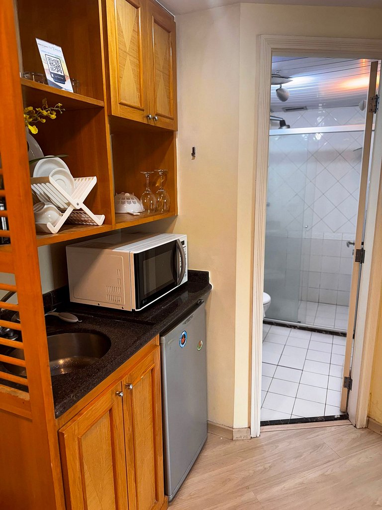 ADD Flat Pinheiros - Superior com sofá cama